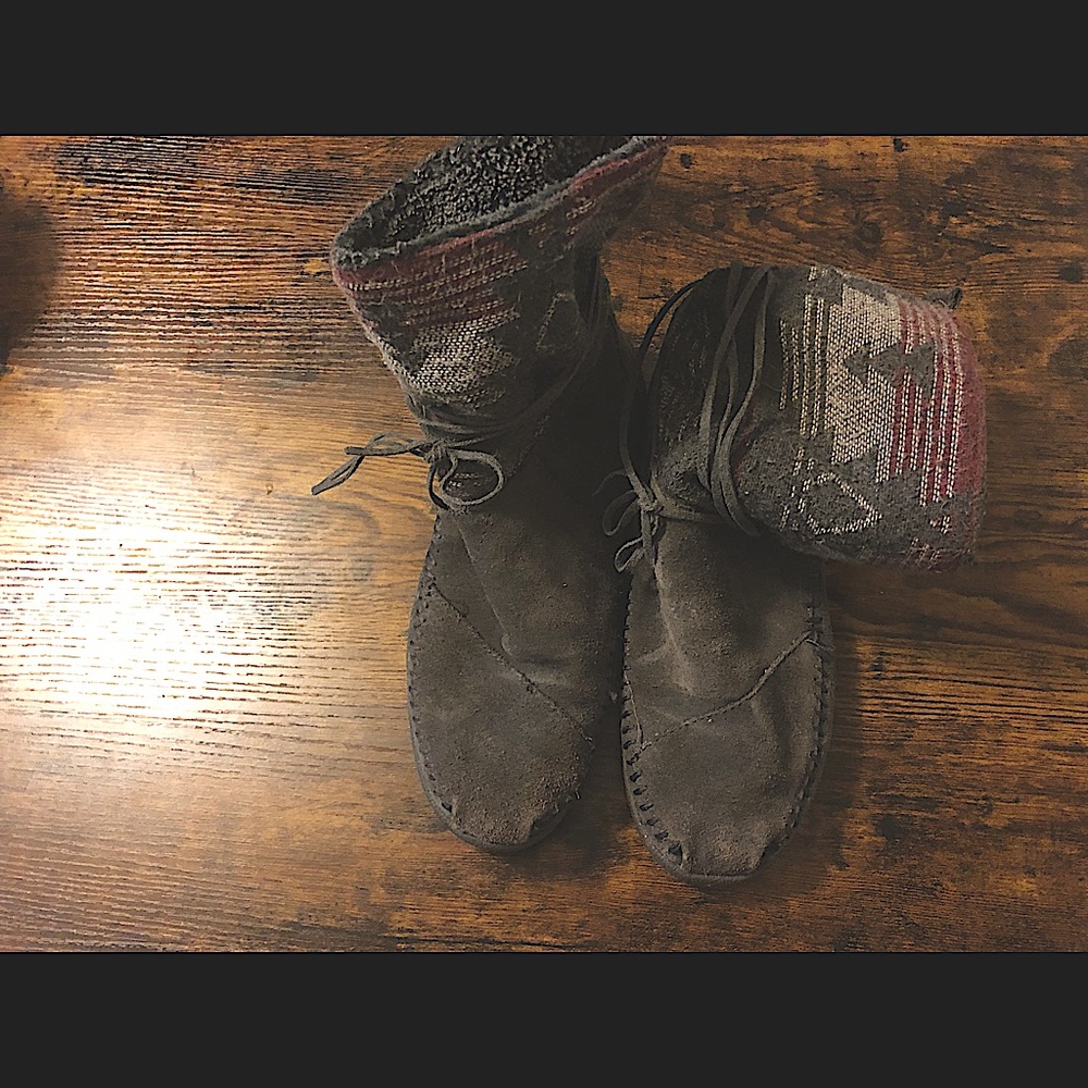 Tom’s Nepal Aztec boots